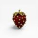 🍓 Вінтажна брошка &laquo;Полуниця&raquo; від Kenneth Jay Lane. Колекція Fruit Salad Jewelry, випускалась з 1992 року.  632667 фото 1