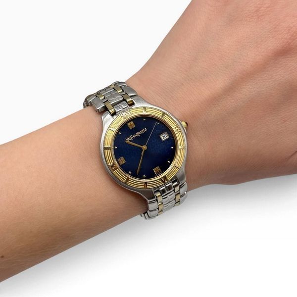 Вінтажний наручний годинник Yves Saint Laurent, 1998 рік. Made in France 🇫🇷 397724 фото