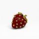 Вінтажна брошка &laquo;Полуниця&raquo; від Kenneth Jay Lane, колекція Fruit Salad Jewelry, 1992 рік. 366499 фото 1