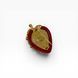 Вінтажна брошка &laquo;Полуниця&raquo; від Kenneth Jay Lane, колекція Fruit Salad Jewelry, 1992 рік. 366499 фото 7