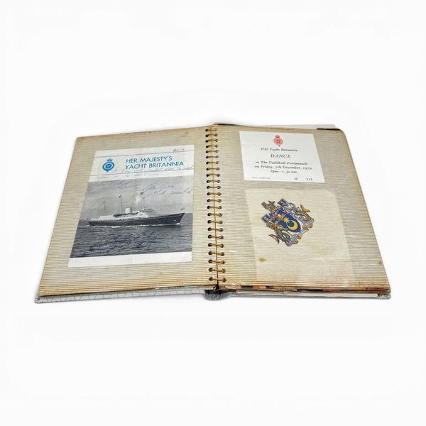 Унікальний архів стюарда королівської яхти HMY Britannia (2 альбоми) 129902 фото