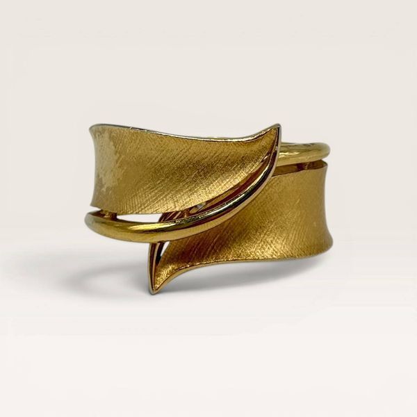 Браслет cuff від Crown Trifari. США, кінець 1960-х - початок 1970-х років.  570780 фото