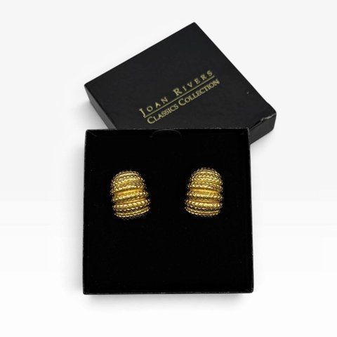 Крупні, акцентні кліпси Joan Rivers Classics Collection, 2000 роки. В оригінальній коробці.  426221 фото