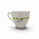 Порцелянова чайна чашка для вусів (moustache cup) на блюдце. 974005 фото 4