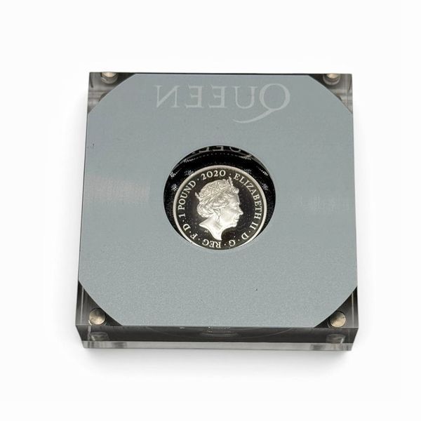 Срібна монета Music Legends. Queen&raquo;. Англія, The Royal Mint, 2020 рік. 229863 фото