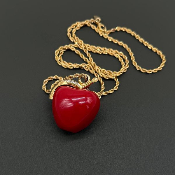 Вінтажний кулон Kenneth Jay Lane із колекції Fruit Salad Jewelry, 1992 рік, США. 648556 фото