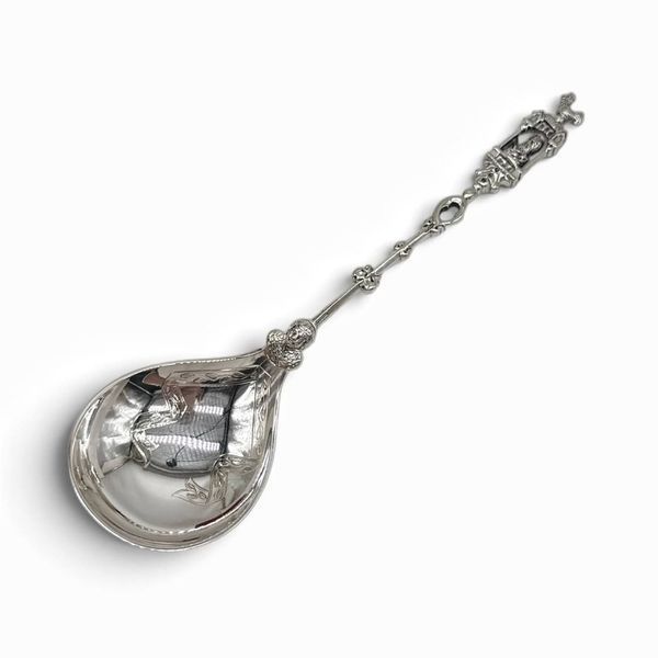 Срібна ложка Святого Олафа (Апостольська ложка). Норвегія, 1888-1925 рр. 733995 фото