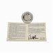 Срібна монета "United Kingdom End of Second World War Dove 2 Silver Proof Piedfort Coin 1995". 874146 фото 4
