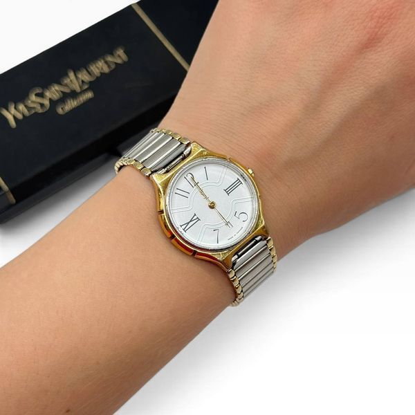 Винтажные часы Yves Saint Laurent. Made in France. Конец 1980-х годов. 506706 фото