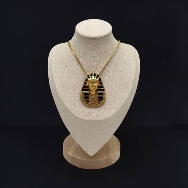 Брошка-кулон від Erwin Pearl, колекція Egyptian Revival. США, 1970-ті роки.    020230 фото