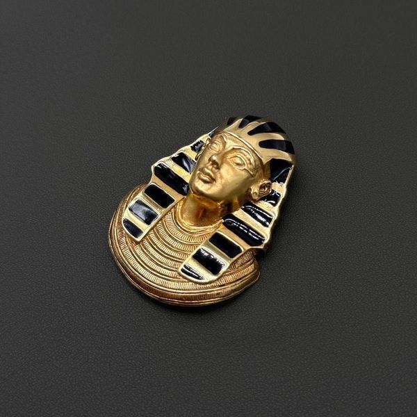 Брошка-кулон від Erwin Pearl, колекція Egyptian Revival. США, 1970-ті роки.    020230 фото