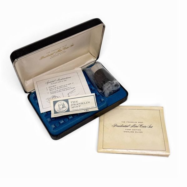 Набір срібних міні-медалей "Presidential Mini-Coin Set" (First Edition). 403967 фото