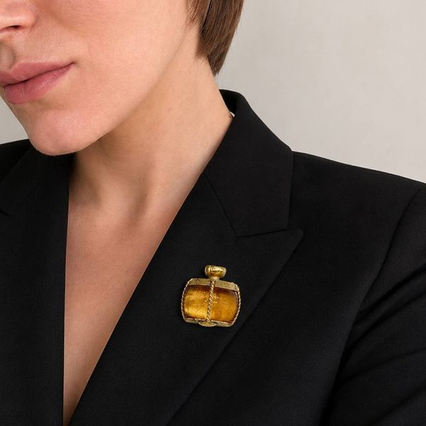 Вінтажна брошка-кулон Yves Saint Laurent. Франція, 1980-1990-ті роки. 352063 фото