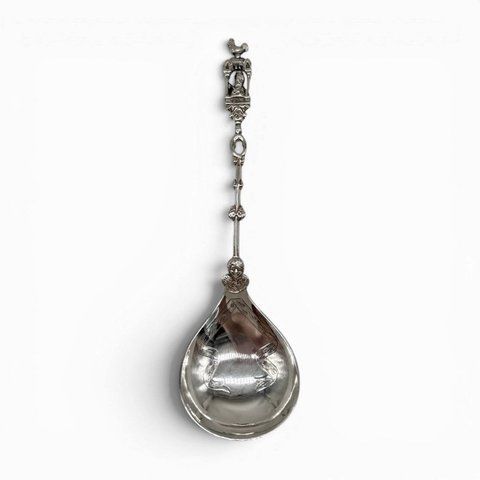 Срібна ложка Святого Олафа (Апостольська ложка). Норвегія, 1888-1925 р.р. 794618 фото
