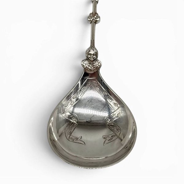 Срібна ложка Святого Олафа (Апостольська ложка). Норвегія, 1888-1925 р.р. 794618 фото