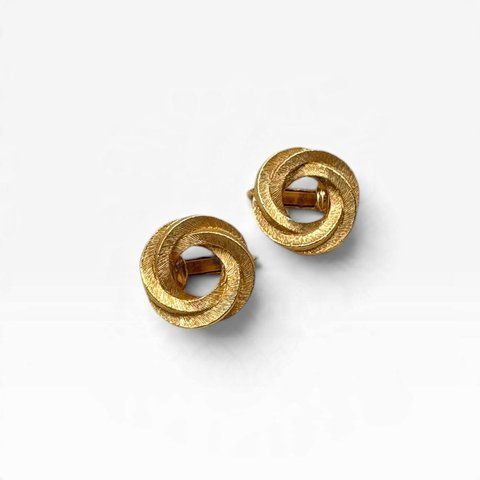 Кліпси Avon &lsquo;Golden Swirl&rsquo;, 1982 р. 302698 фото