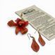 Экзотический набор: брошь - булавка орхидея и серьги от Real Flowers Hawai. 658945 фото 2