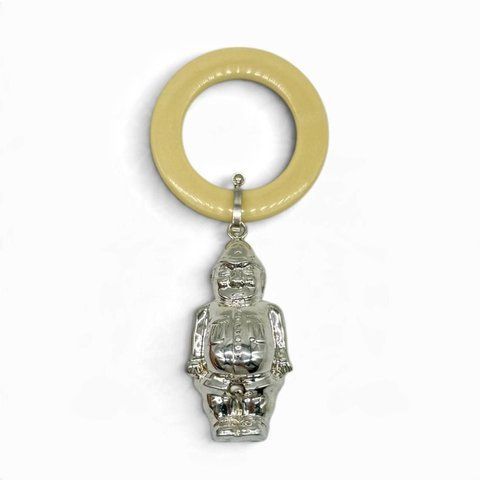 Брязкальце. Срібло, бакеліт. Англія, 1977 рік. 825395 фото