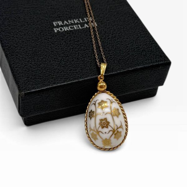 Кулон &ldquo;The Easter egg pendant&rdquo; від Franklin Mint. США, 1984 рік. 290160 фото