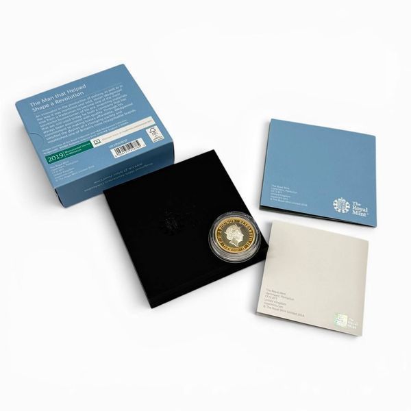 Серебряная монета &laquo;Wedgwood 260th Anniversary Celebration&raquo;. Англия, Royal Mint, 2019 год. 585119 фото