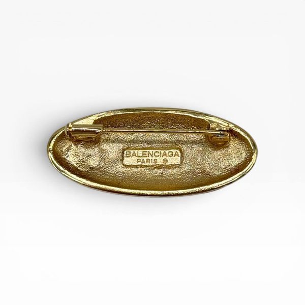 Вінтажна брошка Balenciaga. 046628 фото