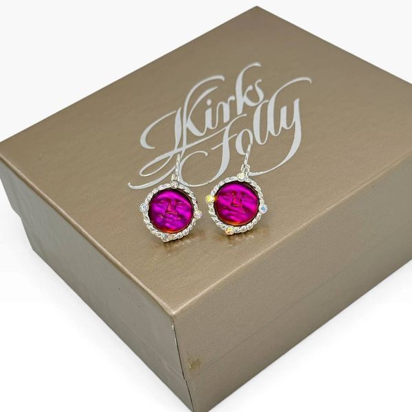 Сережки &ldquo;Glass Seaview Moon Magic&rdquo; від Kirks Folly. Нові, в оригінальній коробці. 094057 фото