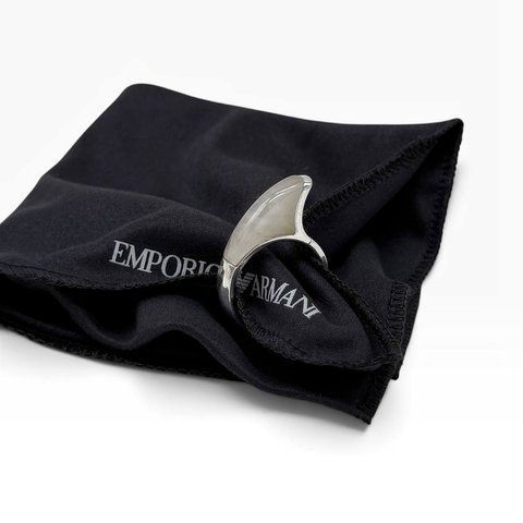 Срібна каблучка Emporio Armani. 632708 фото